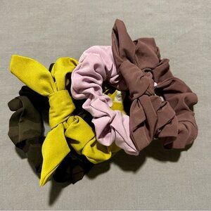 Lululemon scrunchies